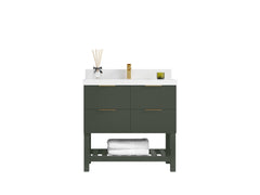 Catalina 36 in. W x 22 in. D Center Sink Bathroom Vanity - photo 1