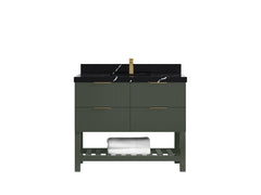 Catalina 42 in W x 22 in D Free Standing Reeded Single Sink Bathroom Vanity - photo 17