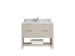 Catalina 42 in W x 22 in D Free Standing Reeded Single Sink Bathroom Vanity - photo 39