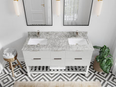 Catalina 60 in W x 22 in D Free Standing Reeded Double Sink Bathroom Vanity - photo 38