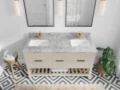 Catalina 60 in W x 22 in D Free Standing Reeded Double Sink Bathroom Vanity - photo 38
