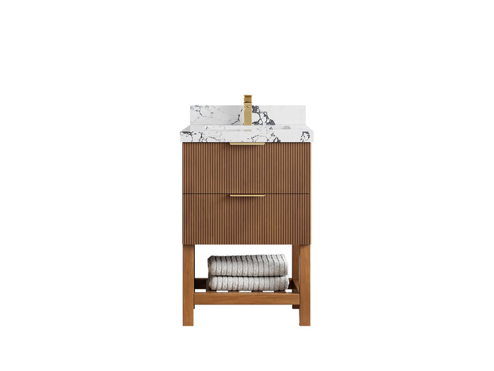Catalina Teak 24 in. W x 22 in. D Single Sink Bathroom Vanity - photo 41