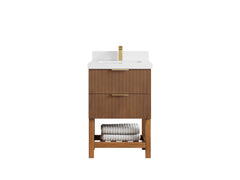 Catalina Teak 24 in. W x 22 in. D Single Sink Bathroom Vanity - photo 25
