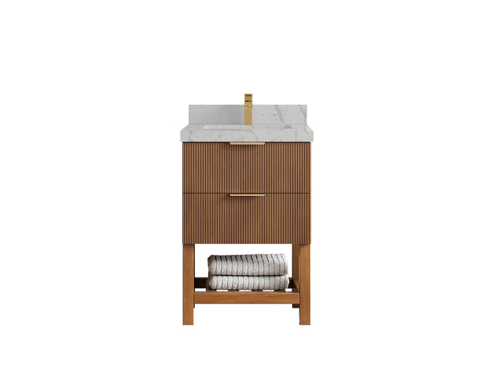Catalina Teak 24 in. W x 22 in. D Single Sink Bathroom Vanity - photo 43