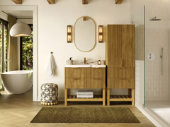 Catalina Teak 36 in. W x 22 in. D Center Sink Bathroom Vanity - photo 5