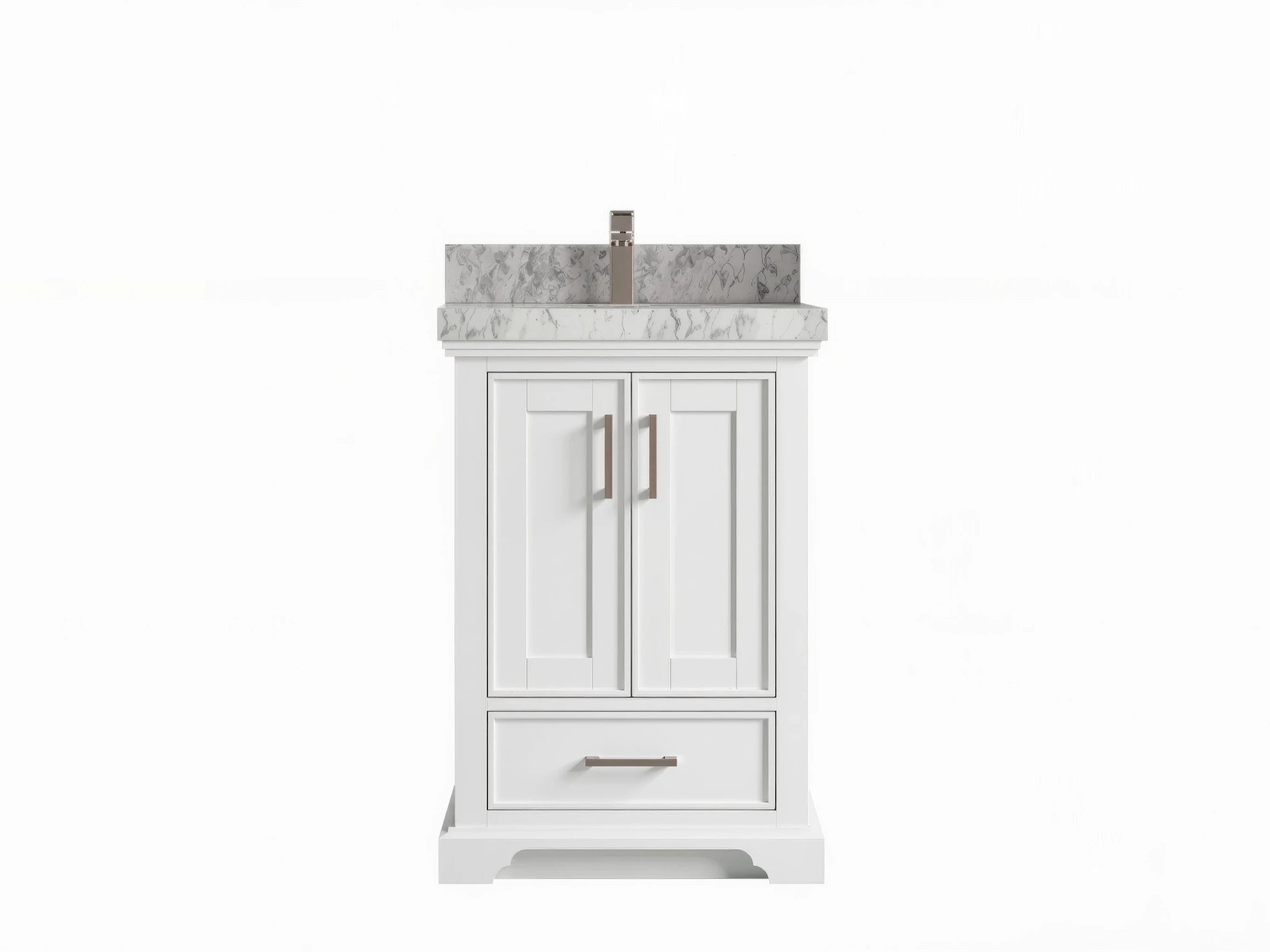Charlotte 24 in. W x 22 in. D Single Sink Bathroom Vanity - Willow Bath and Vanity