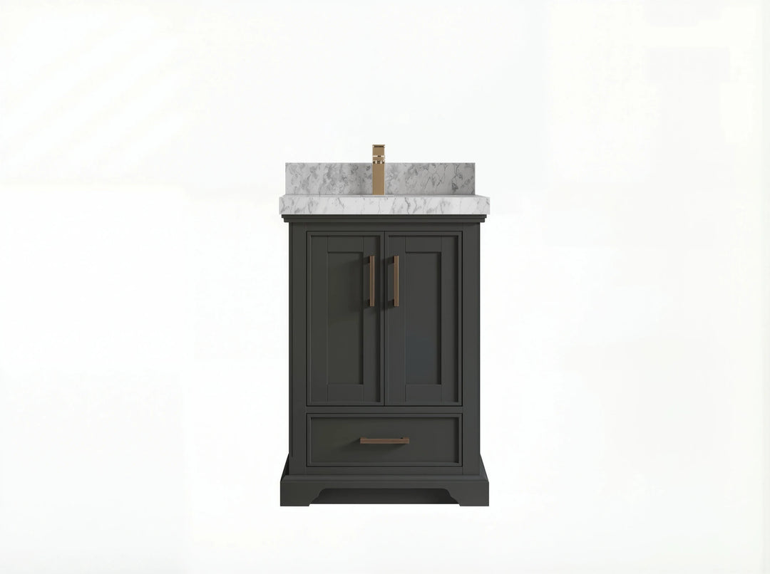Black Bathroom Vanity - photo 12