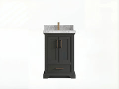 Charlotte 24 in. W x 22 in. D Single Sink Bathroom Vanity - photo 1