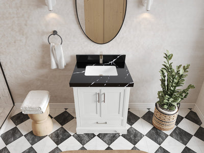 Charlotte 30 in. W x 22 in. D Single Sink Bathroom Vanity - Willow Bath and Vanity