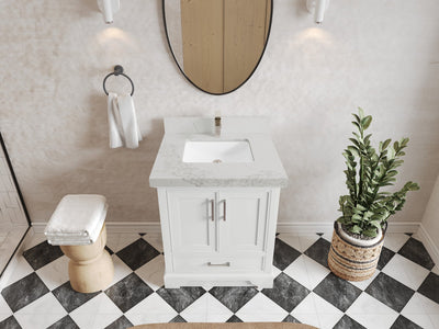 Charlotte 30 in. W x 22 in. D Single Sink Bathroom Vanity - Willow Bath and Vanity