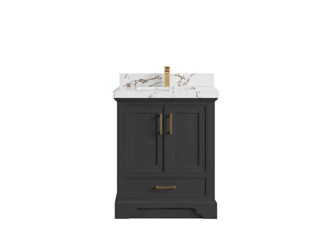 Charlotte 30 in. W x 22 in. D Single Sink Bathroom Vanity - Willow Bath and Vanity