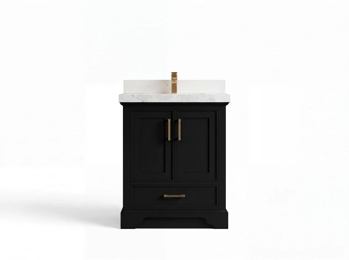 Charlotte 30 in. W x 22 in. D Single Sink Bathroom Vanity - Willow Bath and Vanity