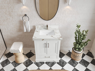 Charlotte 30 in. W x 22 in. D Single Sink Bathroom Vanity - Willow Bath and Vanity