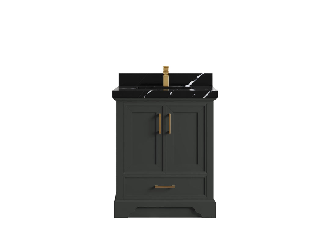 Charlotte 30 in. W x 22 in. D Single Sink Bathroom Vanity - Willow Bath and Vanity