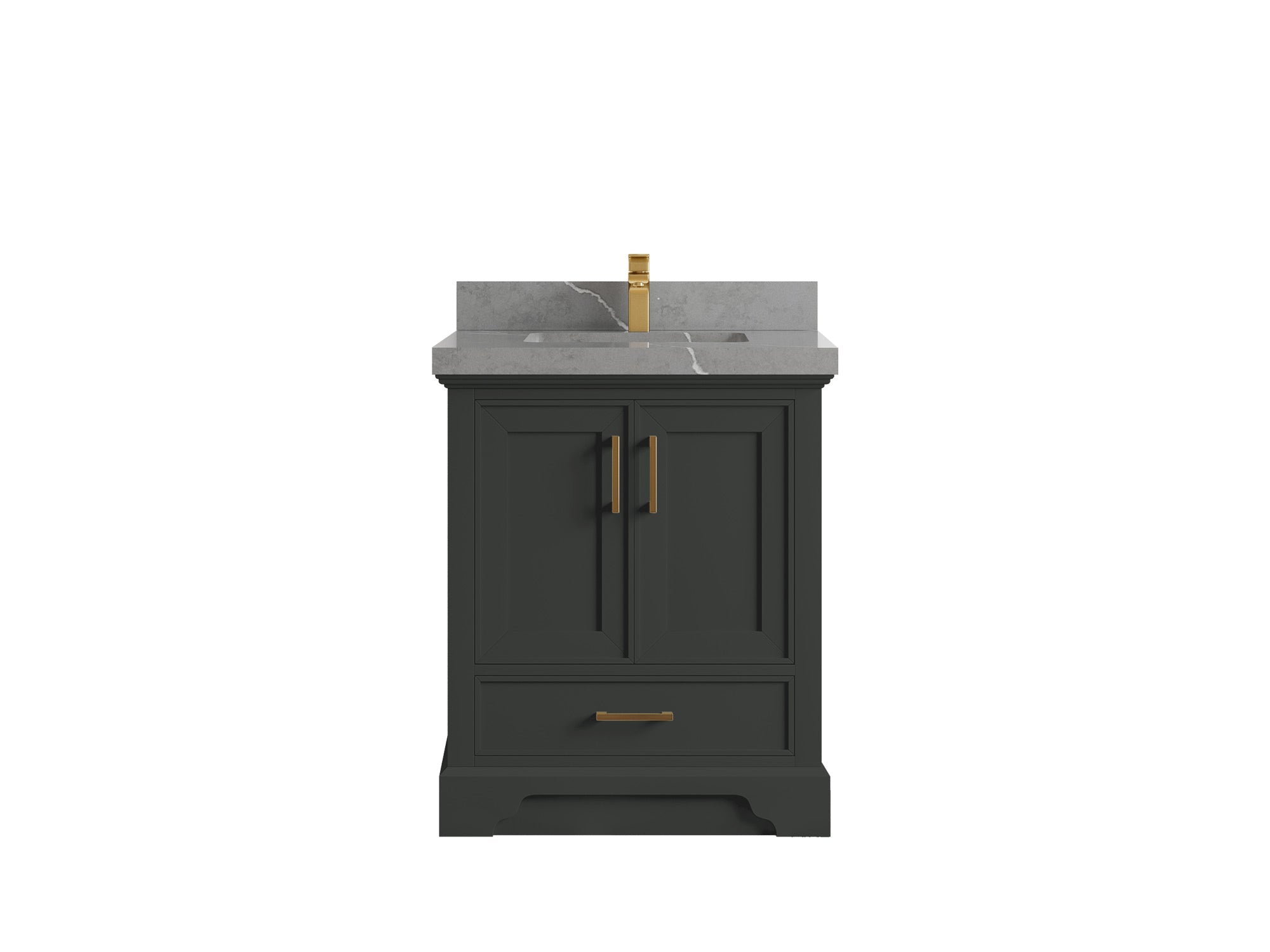 Charlotte 30 in. W x 22 in. D Single Sink Bathroom Vanity - Willow Bath and Vanity