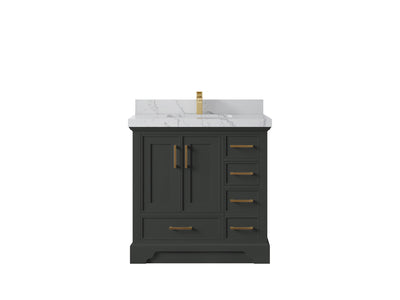 Charlotte 36 in. W x 22 in. D Center Sink Bathroom Vanity - Willow Bath and Vanity