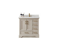 Charlotte 36 in. W x 22 in. D Center Sink Bathroom Vanity - photo 1