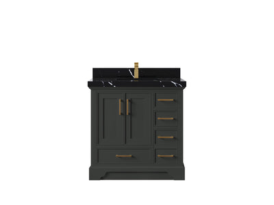 Charlotte 36 in. W x 22 in. D Center Sink Bathroom Vanity - Willow Bath and Vanity
