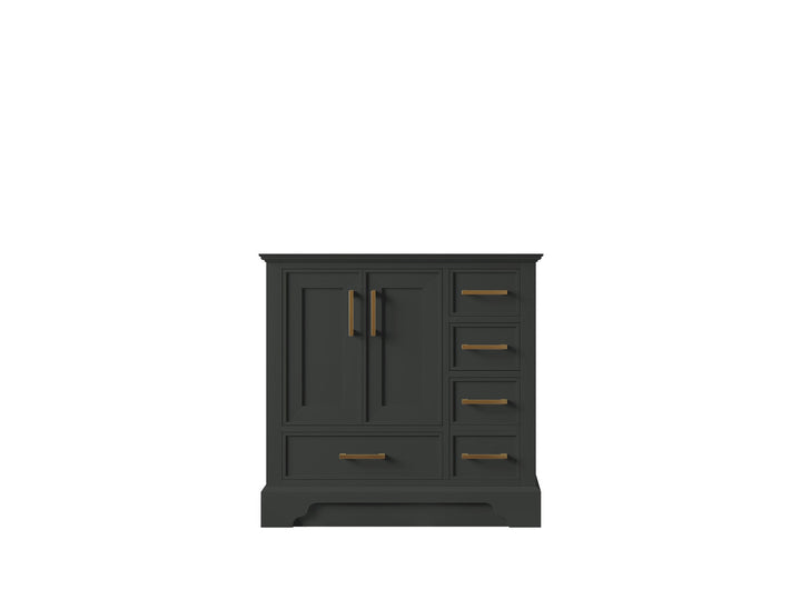 Charlotte 36 in. W x 22 in. D Center Sink Bathroom Vanity - photo 48
