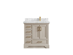 Charlotte 36 in. W x 22 in. D Right Offset Sink Bathroom Vanity - photo 18