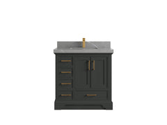 Charlotte 36 in. W x 22 in. D Center Sink Bathroom Vanity - photo 32