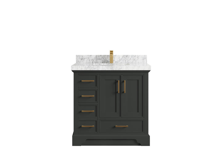 Charlotte 36" W x 22" D Center Sink Vanity for Elegant Bathroom Spaces - photo 18