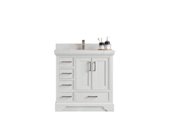 Charlotte 36 in. W x 22 in. D Center Sink Bathroom Vanity - photo 1