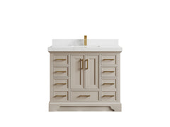 Charlotte 42 in. W x 22 in. D Single Sink Bathroom Vanity - photo 28