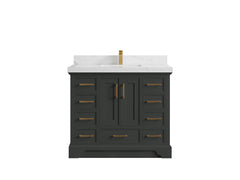 Charlotte 42 in. W x 22 in. D Single Sink Bathroom Vanity - photo 12