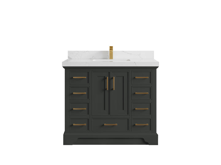 Charlotte 42 in. W x 22 in. D Single Sink Bathroom Vanity - photo 12