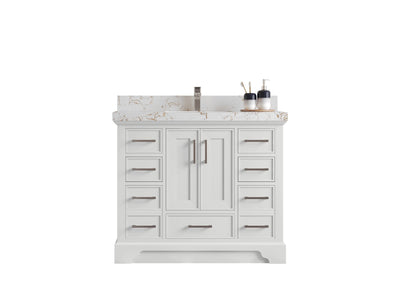 Charlotte 42 in. W x 22 in. D Single Sink Bathroom Vanity - Willow Bath and Vanity