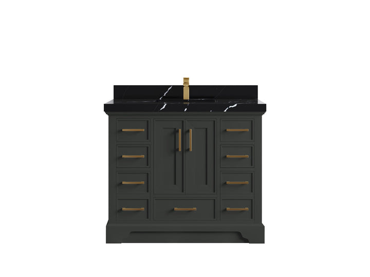 Charlotte 42 in. W x 22 in. D Single Sink Bathroom Vanity - photo 8
