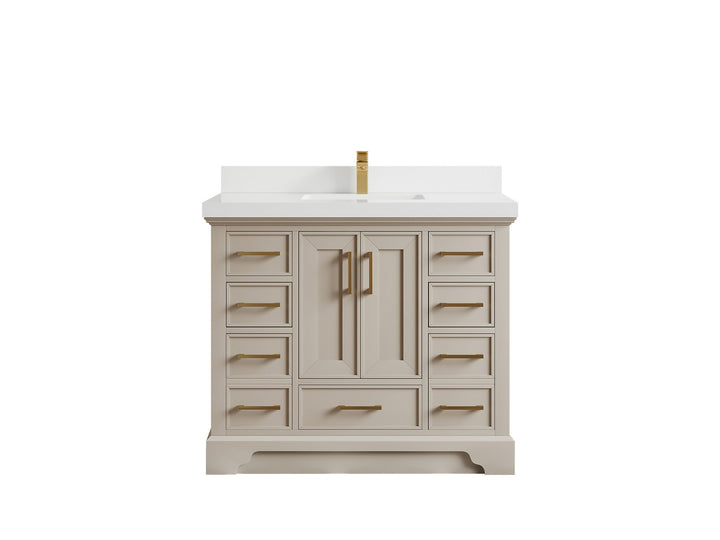Charlotte 42 in. W x 22 in. D Single Sink Bathroom Vanity - photo 42