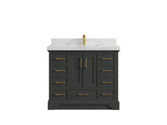 Charlotte 42 in. W x 22 in. D Single Sink Bathroom Vanity - photo 14