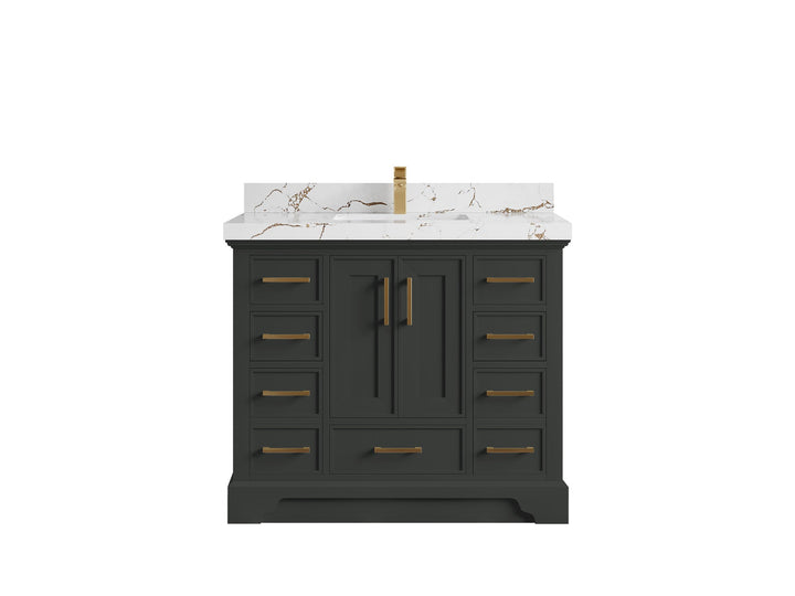 Charlotte 42 in. W x 22 in. D Single Sink Bathroom Vanity - photo 34