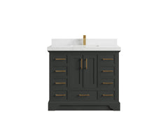Charlotte 42 in. W x 22 in. D Single Sink Bathroom Vanity - photo 28