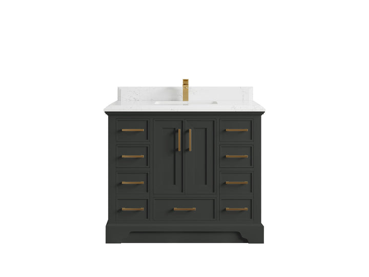 Charlotte 42 in. W x 22 in. D Single Sink Bathroom Vanity - photo 24