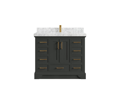 Charlotte 42 in. W x 22 in. D Single Sink Bathroom Vanity - Willow Bath and Vanity