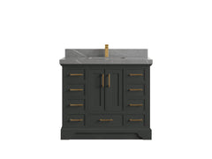 Charlotte 42 in. W x 22 in. D Single Sink Bathroom Vanity - photo 32