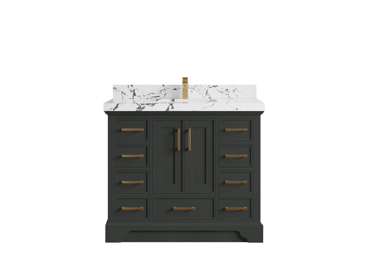 Charlotte 42 in. W x 22 in. D Single Sink Bathroom Vanity - photo 38