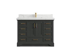 Charlotte 48 in. W x 22 in. D Single Sink Bathroom Vanity - photo 12