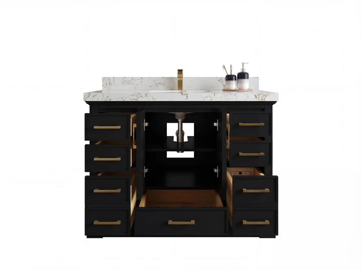 Charlotte 48 in. W x 22 in. D Single Sink Bathroom Vanity - photo 2