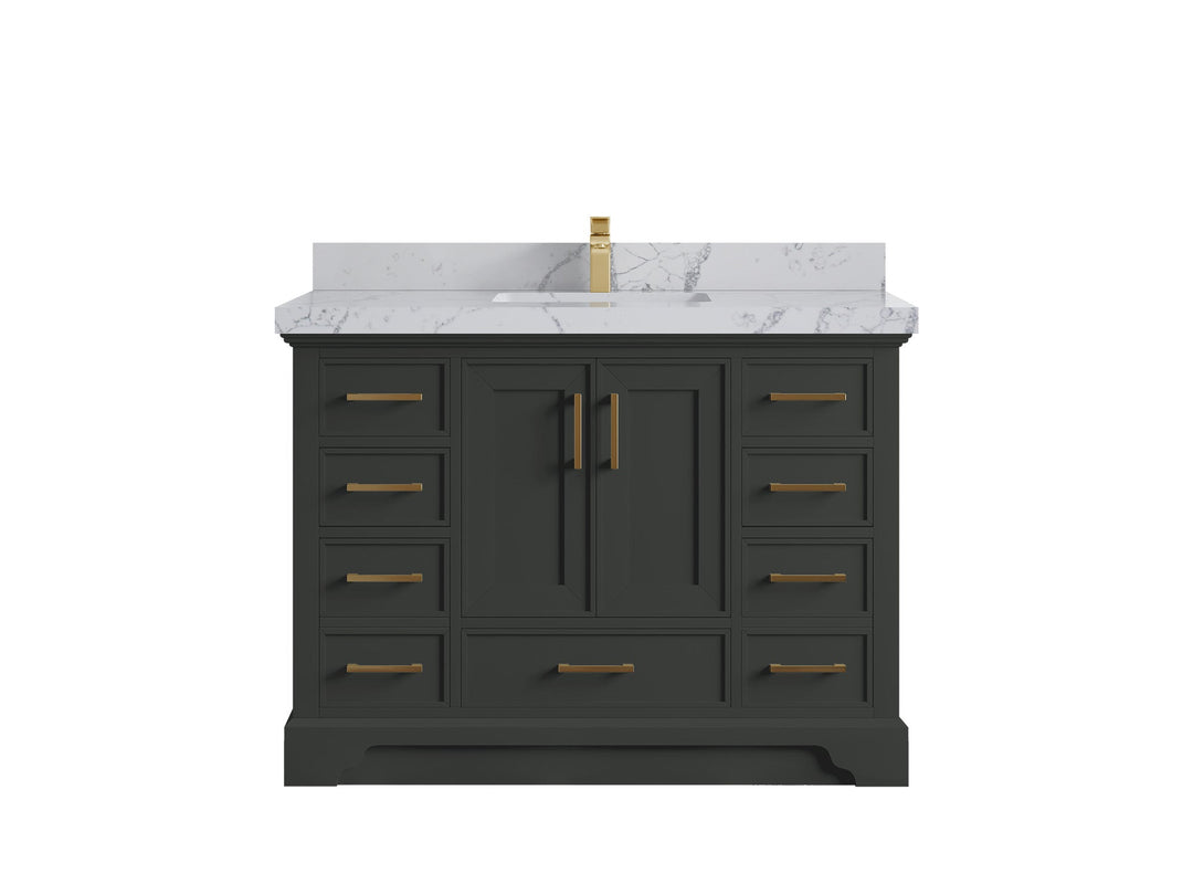 Charlotte 48 in. W x 22 in. D Single Sink Bathroom Vanity - Willow Bath and Vanity