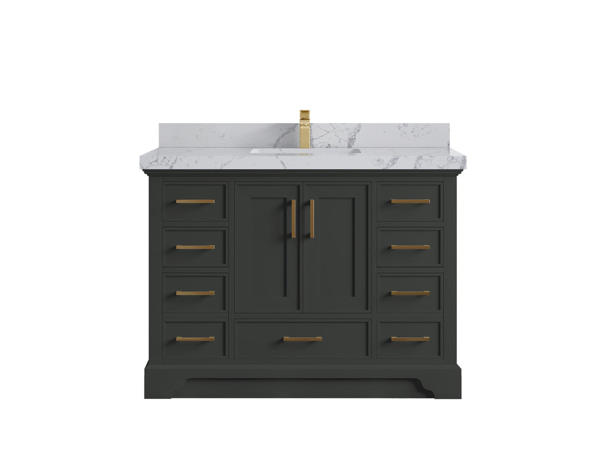 Charlotte 48 in. W x 22 in. D Single Sink Bathroom Vanity - Willow Bath and Vanity