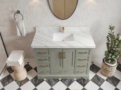 Charlotte 48 in. W x 22 in. D Single Sink Bathroom Vanity - photo 25