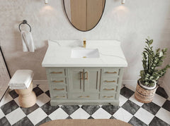 Charlotte 48 in. W x 22 in. D Single Sink Bathroom Vanity - photo 7