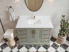 Charlotte 48 in. W x 22 in. D Single Sink Bathroom Vanity - photo 20