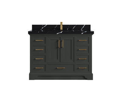 Charlotte 48 in. W x 22 in. D Single Sink Bathroom Vanity - Willow Bath and Vanity