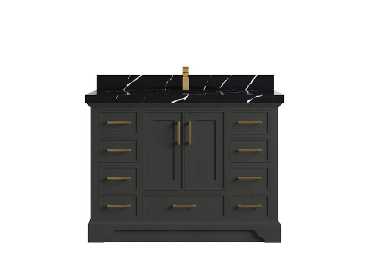 Charlotte 48 in. W x 22 in. D Single Sink Bathroom Vanity - photo 8