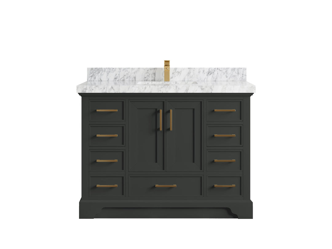 Charlotte 48 in. W x 22 in. D Single Sink Bathroom Vanity - Willow Bath and Vanity